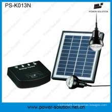 Portable 4W Mini Solar Power System for Rural Areas Lighting